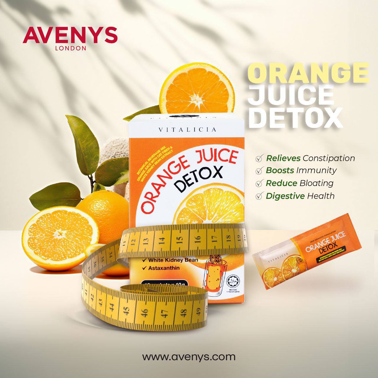 VITALICIA Orange Detox Juice (OJD)