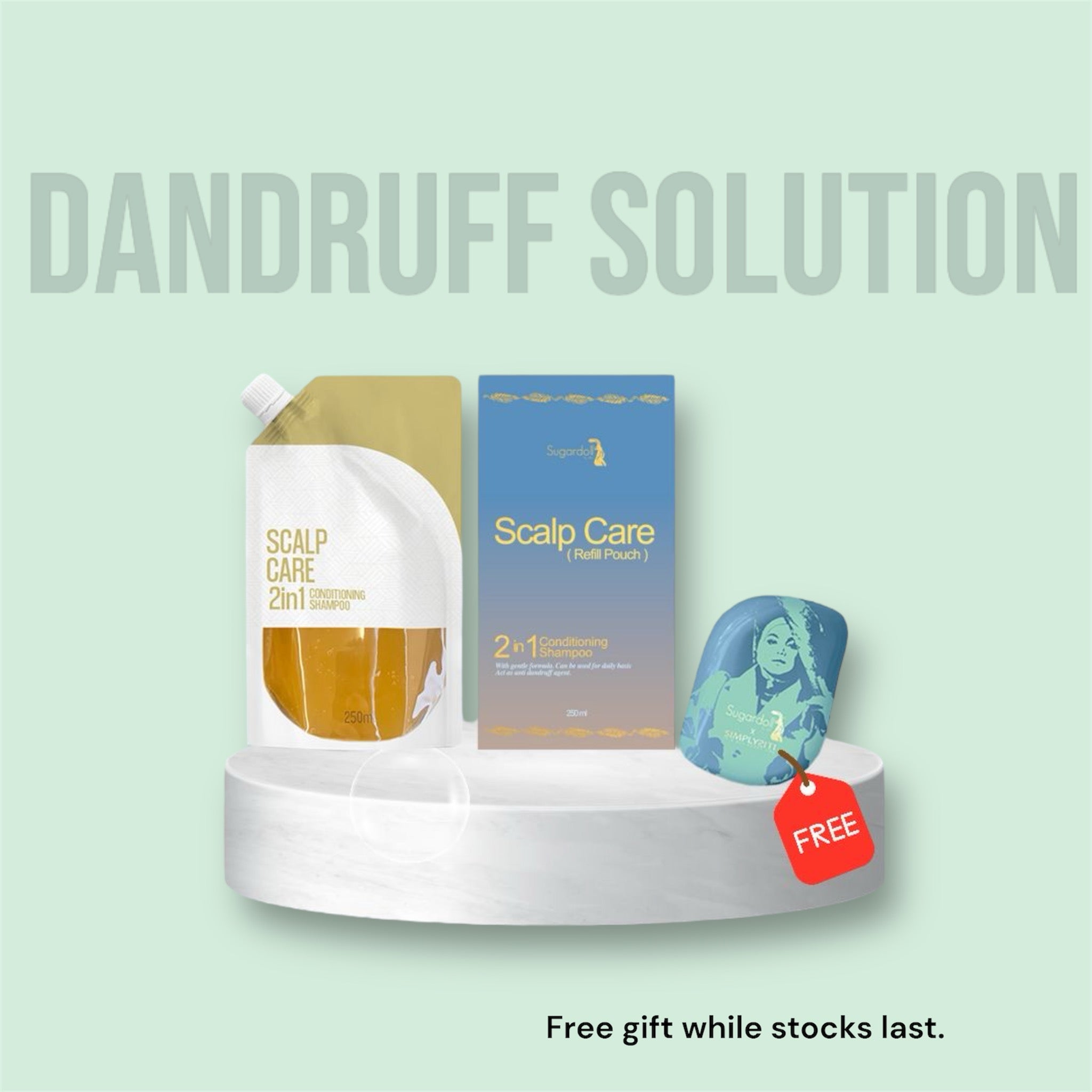 Dandruff Flaky Sensitive Scalp