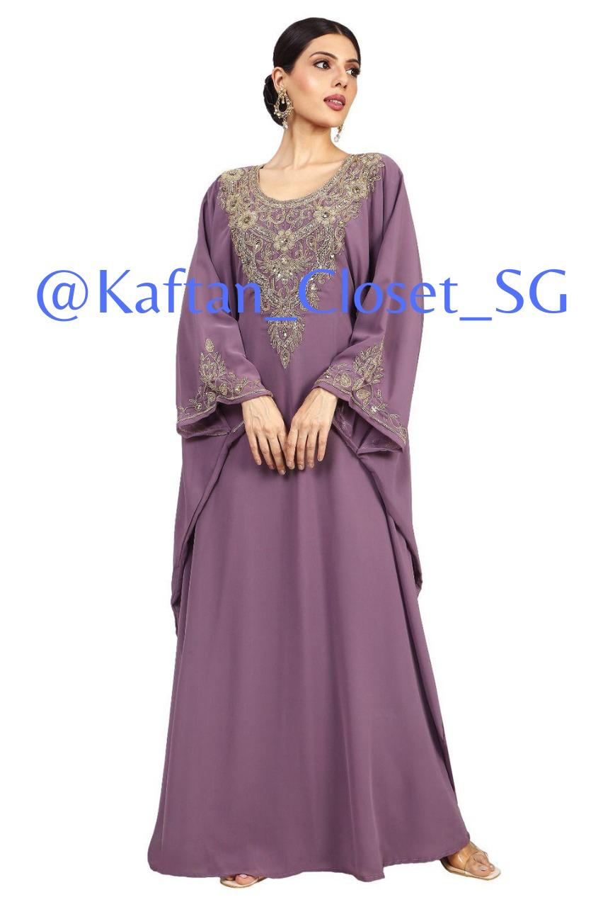 Batwing Gold Kaftan