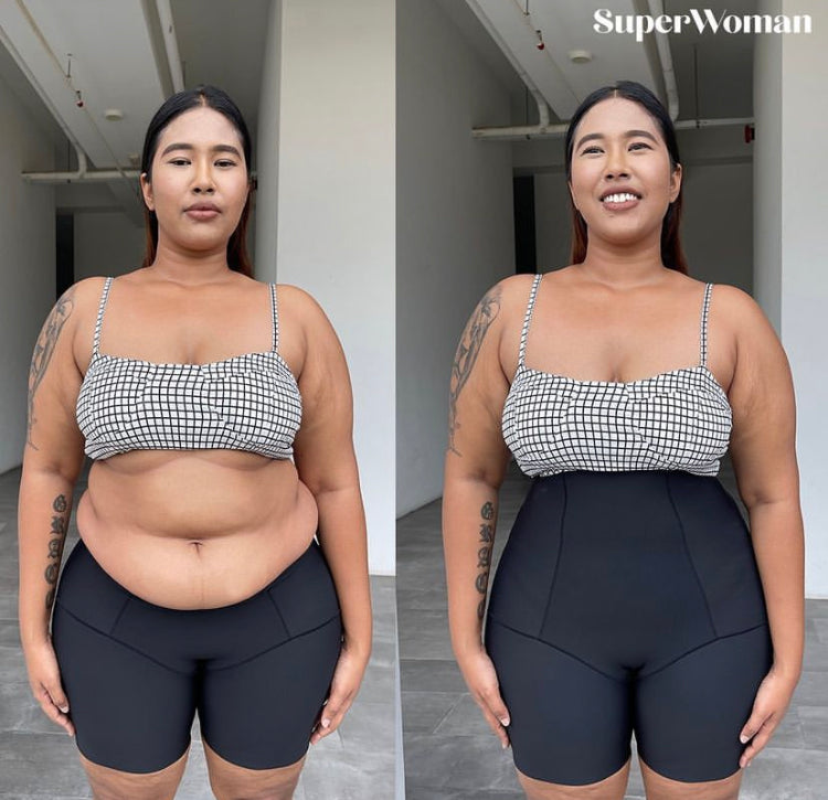 Superwoman Sexy Curve Girdle Pants & Korset